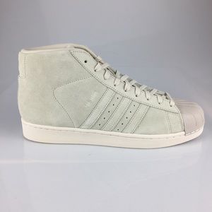 Adidas Mens Pro Model Off Whites B20213 Hi Tops